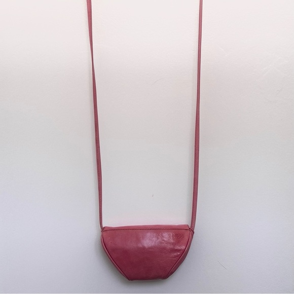 HOBO Vintage Pink Leather Mini Crossbody Bag - Picture 6 of 12
